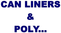 From North Bend/Coos Bay, on the Oregon Coast, we bring 
						you Tuff Tex Liners, Hi Density Liners, Drum Liners, Specialty Liners, Poly Sheeting, Shrink Wrap, & Merchandise 
						Bags!